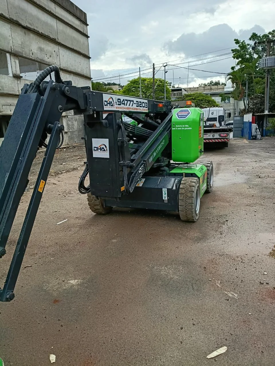 Equipamento DHA em obra da GTEC na BRT em Guarulhos