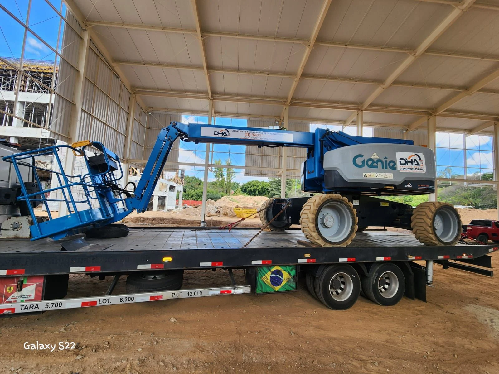 Equipamento DHA na construção do SESC em Votorantim